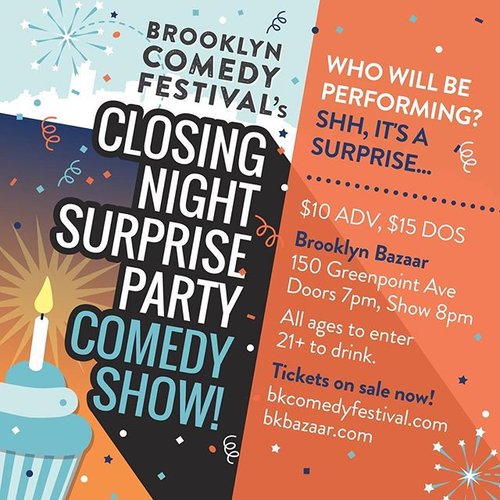 Brooklyn Comedy Festival Closing Night Surprise Party